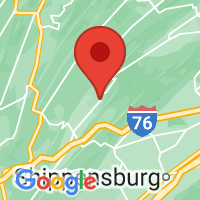Map of Doylesburg, PA US